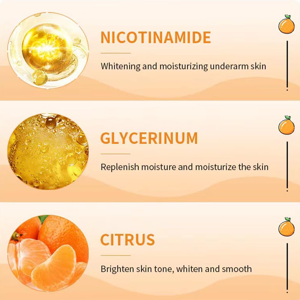 Crema para Aclarar las Axilas y Partes Intimas, Eliminador de Manchas Oscuras para la Cara, Crema Aclaradora para Áreas Íntimas, Cuello, Axilas, Codos, Muslos Internos y Rodillas