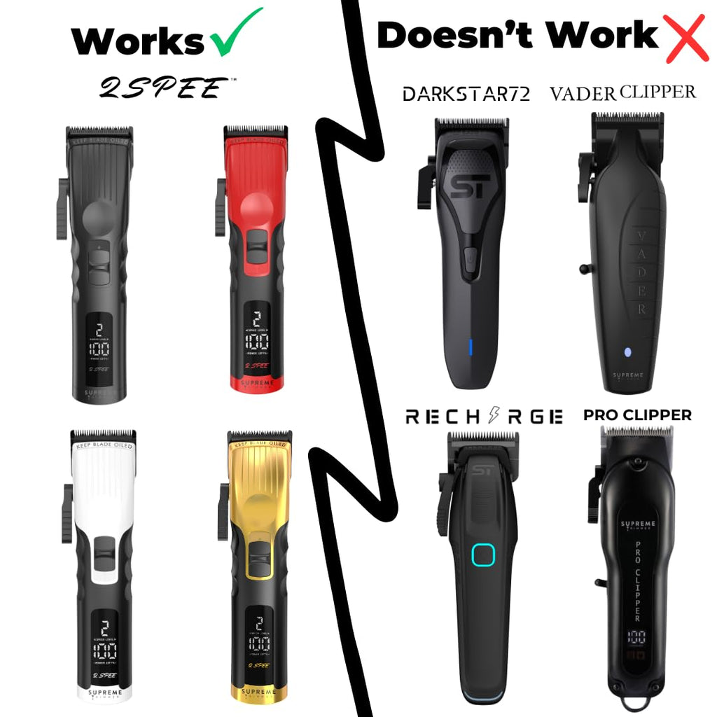 Supreme Trimmer Detachable Taper Blade for 2Spee Clipper – Removable Blade (Compatible with 2SPEE Clipper STC922) | CT29DS