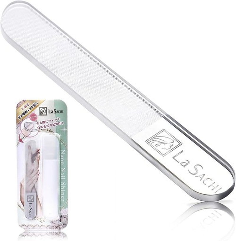 Skiennix Nano Technology Glass Nail Polisher - Professional Buffer File for Ultimate Nail Care