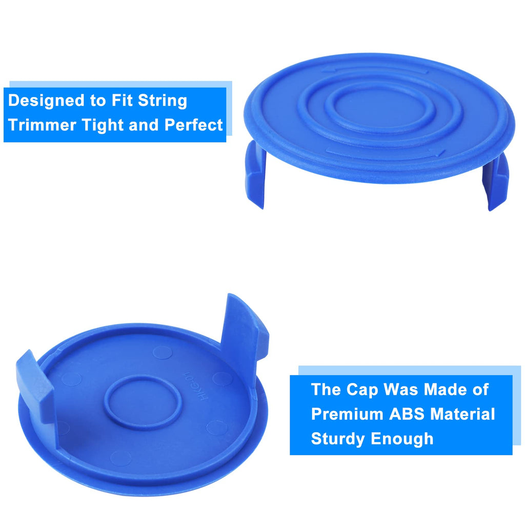 Kaberalty KST120X Spool Cap Cover Compatible with Kobalt KST 120X-06 and KST 120X 40-Volt String Trimmers (3 Pack)