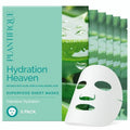 PLANTIFIQUE Facial Sheet Mask Hydration Heaven 5 pack – Aloe Vera & Hyaluronic Acid Hydrating & Refreshing Face Masks – Korean Skincare for Dry or Tired Skin