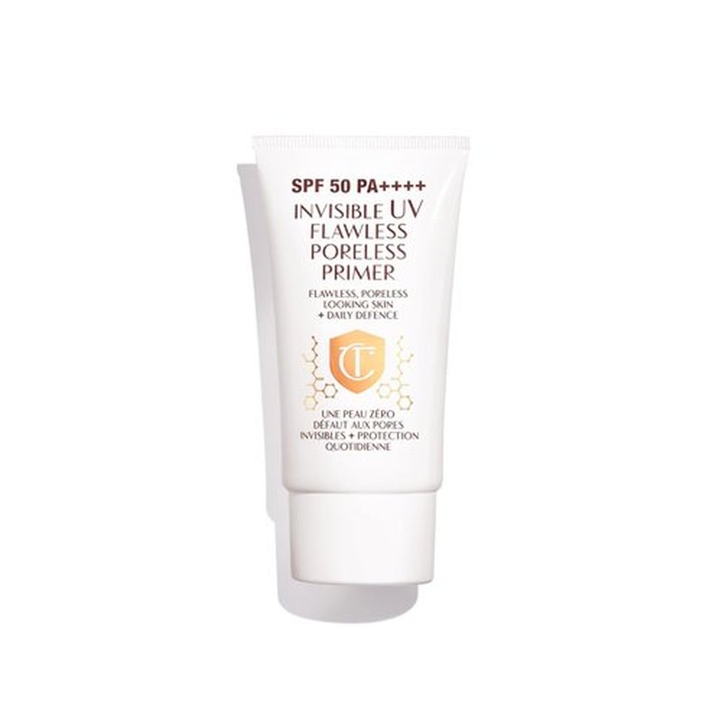 Charlotte Tilbury Invisible UV Flawless Makeup Primer - SPF 50 Broad Spectrum Sunscreen & Hydrating Poreless Formula
