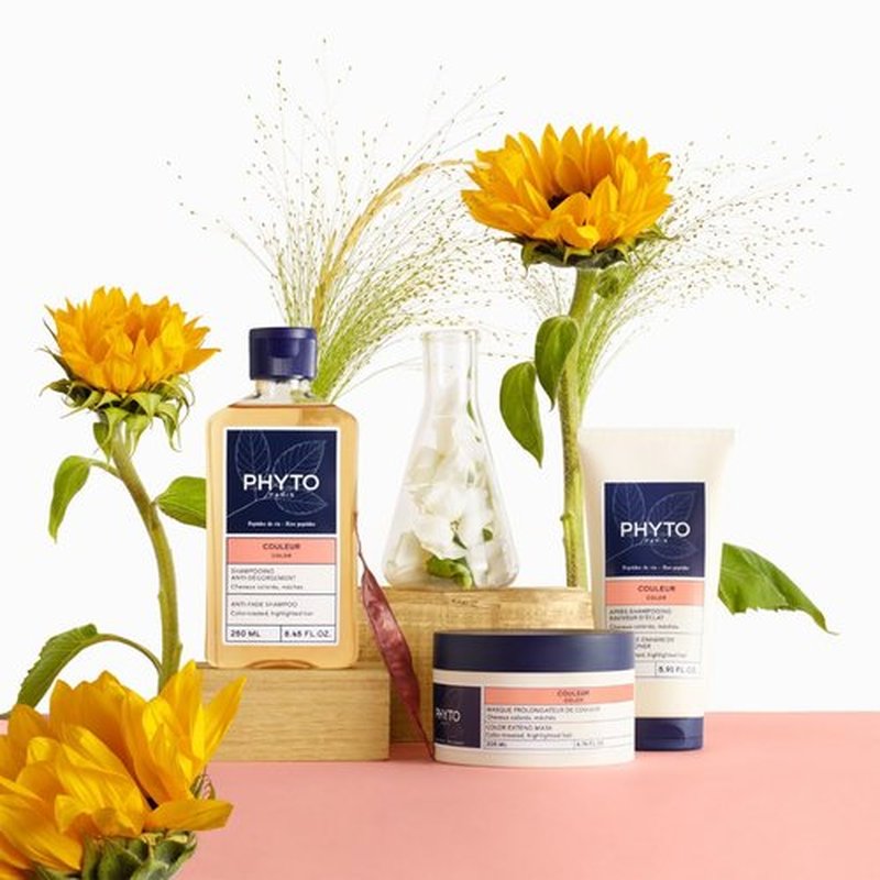 PHYTO PARIS COLOR Extend Mask, Vegan, Sulfate Free Mask For Color Treated Hair, Locks in Color Intensity and Prevents Oxidation, 6.76 fl.oz.