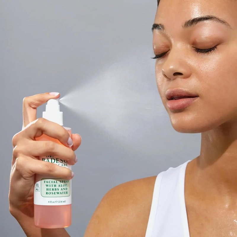 Mario Badescu Facial Spray Aloe, Rose Water and Chamomile - Lavender Duo for Face, Neck or Hair, Cooling and Hydrating Face Mist for All Skin Types, Dewy Finish, 4 Fl Oz (Pack of 2)