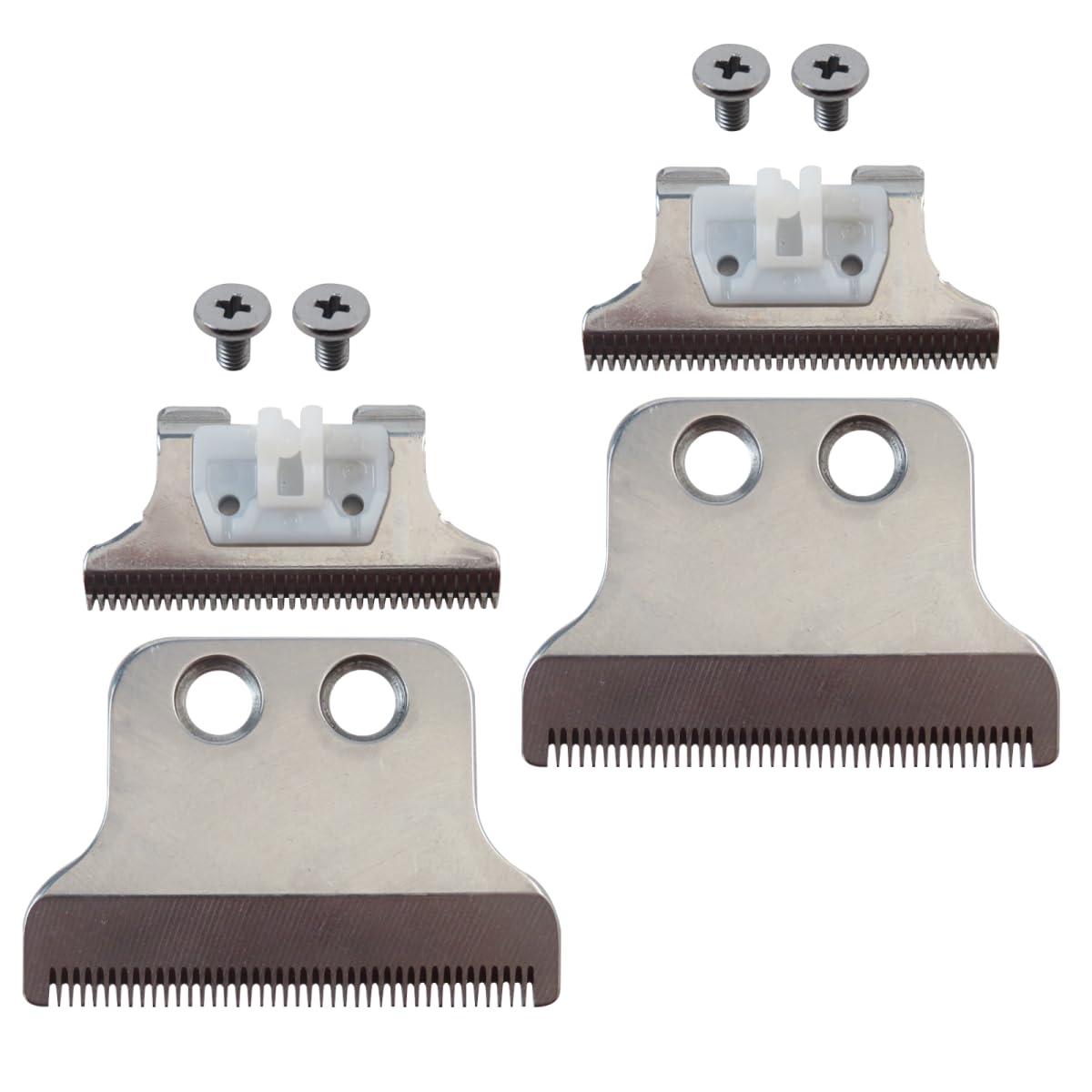 SUNJCO 2x T-Blade Detachable Replacement Blades, T-Wide Trimmer Blades for Wahl 5 Star Series Detailer (8081) Cordless Detailer LI (8171)