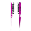 Denman Dressing Out Brush - Professional Styling Tool for Smooth, Sleek Hair Finish