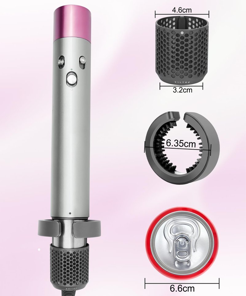 YTCHYYSK Outer Filter Cage Cover Replacement and Cleaning Brush for Dyson Airwrap HS01 HS05 Strainer Magnetic Filter Cover Part no. 969758-06 NO.969760-01
