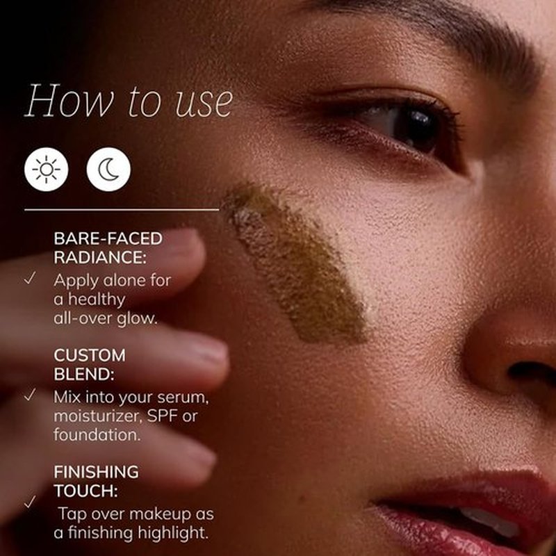 Colleen Rothschild Ethereal Glow Serum - Radiance Elixir for Hydration & Barrier Strength - 2 Shades for All Skin Types
