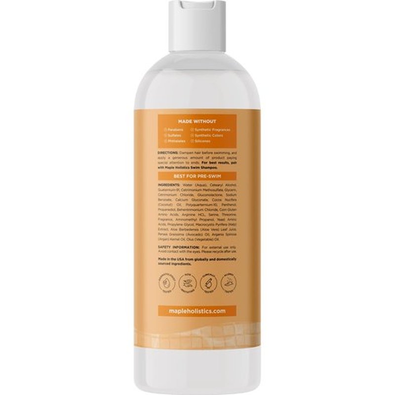Pre Swim Chlorine Hair Protection Treatment - Protects Against Dryness & Color Fading | 8 Fl Oz