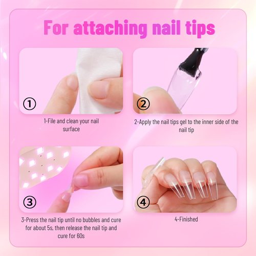TCHMCITY Flash Cure lamp, 72W Mini Cordless Gel x Nail Lamp Flash Cure, Auto Sensor Gooseneck Portable USB Gel Nail Dryer U V Light with 3 Timers and LCD Display for Home DIY