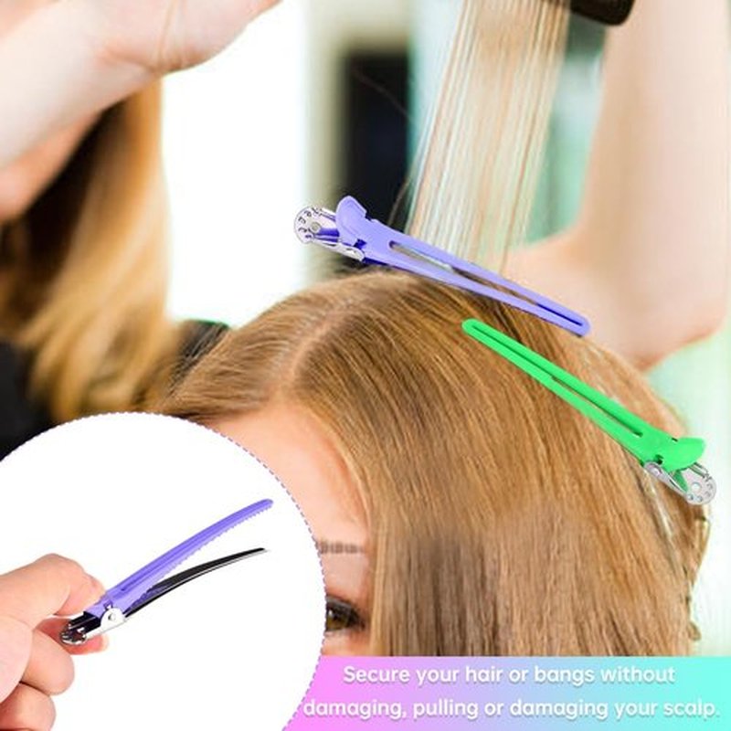 Trasylph Tape in Hair Extension Tools Kit,with Hair Extensions Sealing Clamp Plier,5 Sheets Hair Extension Tape,2 Black Hair Gripper Sticker,9 Clips,3 Hair Parting Ring,for Women Hair