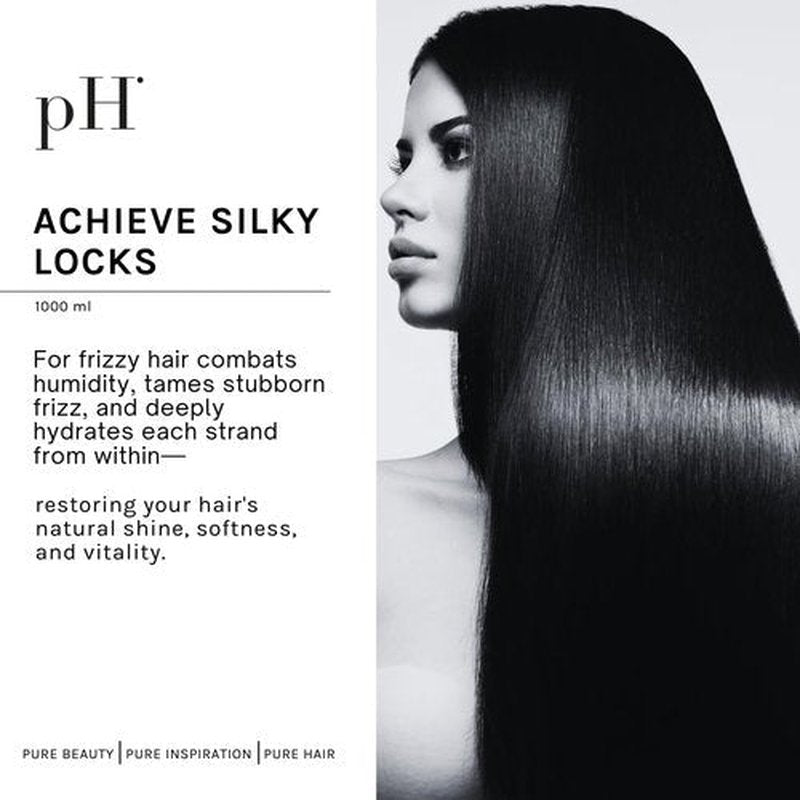pH PURE HAIR Anti-Frizz Conditioner - Intense Hydration with Monoi Oil & Magnolia Extract | 33.8 Oz