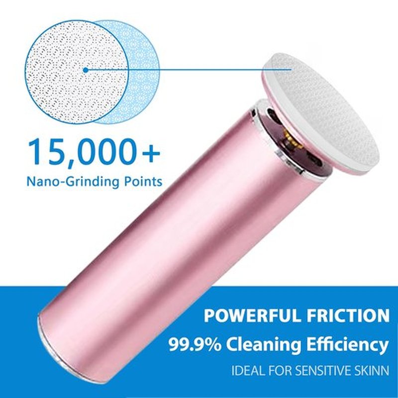 OZLICE 2 Pcs Nano Glass Sandpaper Disc for APRELM Electric Foot Callus Remover with 60 Pieces Replaceable Round Double-Sided Adhesive Pads Replaceable Sandpaper Disc