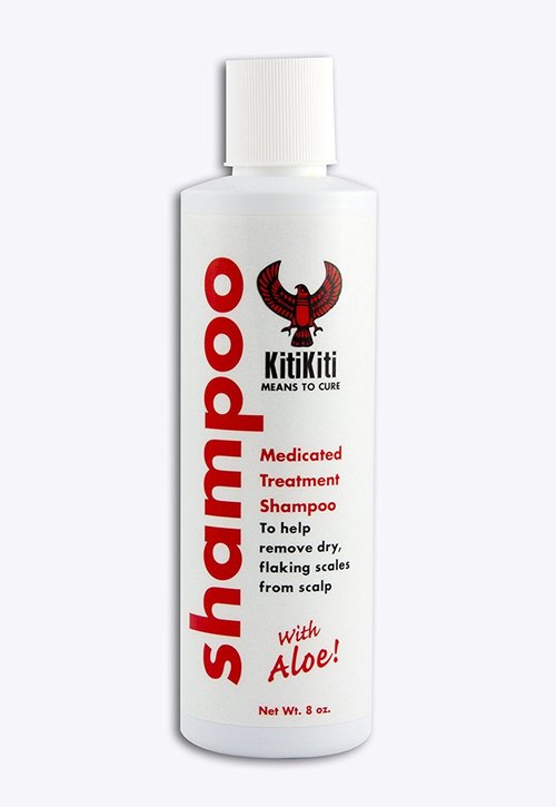 Kitikiti Medicated Shampoo - Aloe Infused Treatment for Scalp Health | 8 Oz