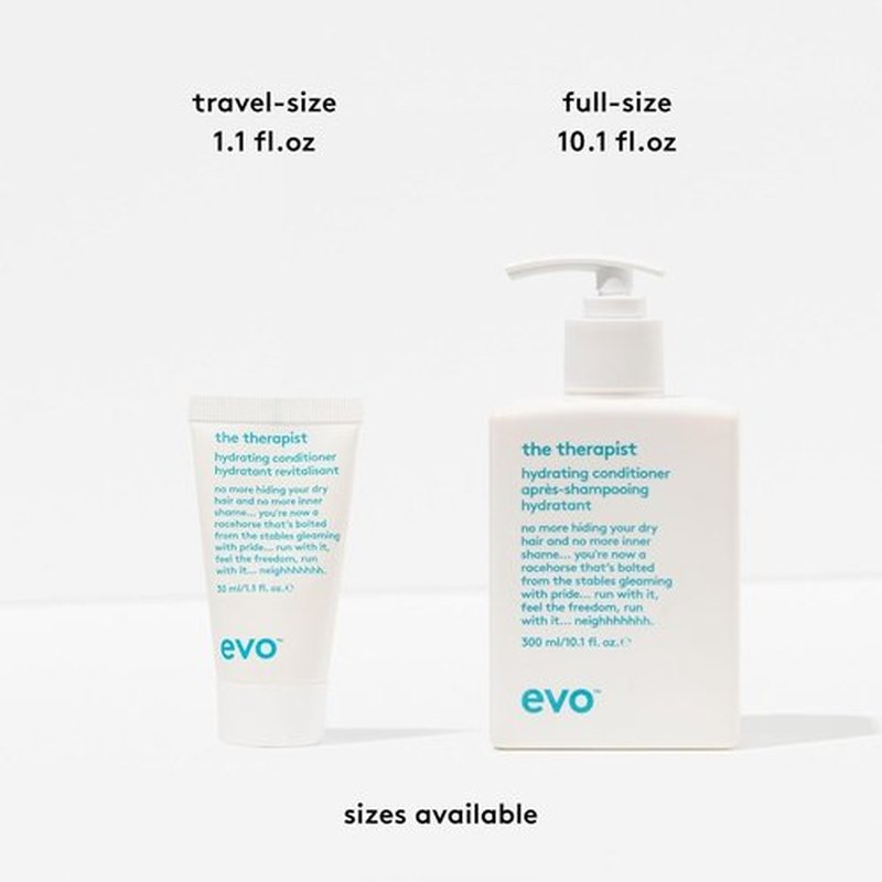 Evo The Therapist Hydrating Conditioner - Hydrates & Strengthens Color-Treated Hair - 10.1 Fl Oz