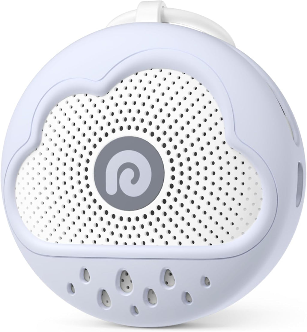Dreamegg White Noise Machine - Portable Sound Device with 21 Soothing Sounds & Safe Silicone Cover | Ideal for Baby Sleep (Blue)