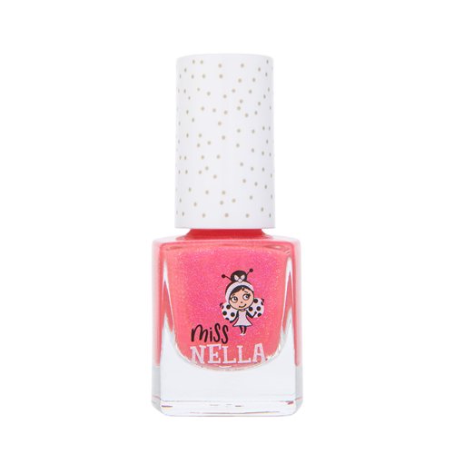 Miss Nella special edition BAG OF WONDER kids makeup & nail polish set for little girls, Hypoallergenic, Dermatologically tested, Non toxic, Canvas cosmetic bag, safe and fun