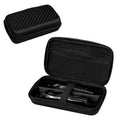 Janebert Hard Travel Case for Hair Clippers, Hair Cutting Barber Supplies Holder, Trimmer Organizer Storage Bag for Ufree/Hatteker/Oneisal/Wahl 5Star/Andis Men Razor Guard Grooming Kits (Black)