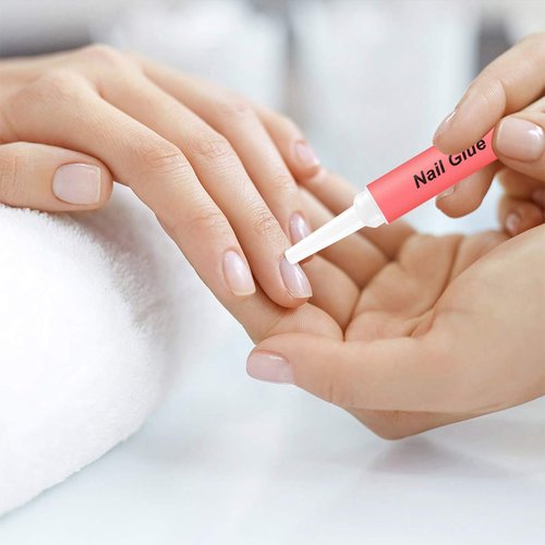500PCS No Trace Coffin Long Ballerina Acrylic False Nails, Clear Full Cover Long Coffin Nails with Nail Cutter, Glue, Files, Buffers and Brush