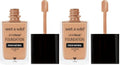 wet n wild Photo Focus Matte Liquid Foundation Peach Natural, Vegan & Cruelty-Free (Pack of 2)