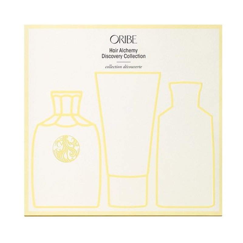 Oribe Hair Alchemy Discovery Set - Travel-Size Haircare for Strengthening Weak, Fragile Hair