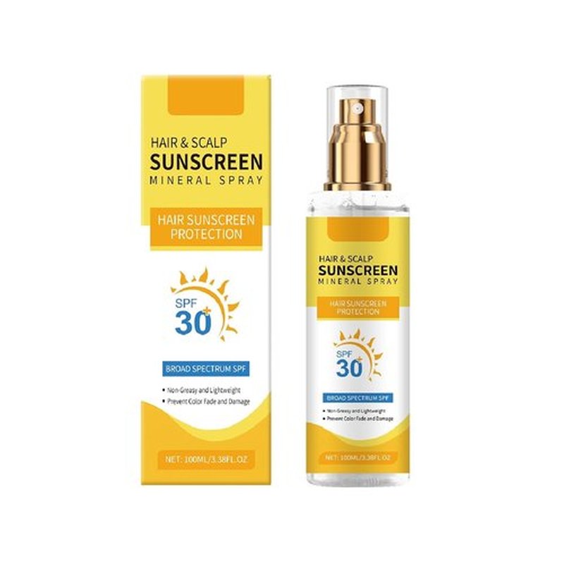 Skiennix Hair And Scalp Sunscreen Spray SPF 30 - Prevents Fading & Sunburn | UV Defense, 1 Pc