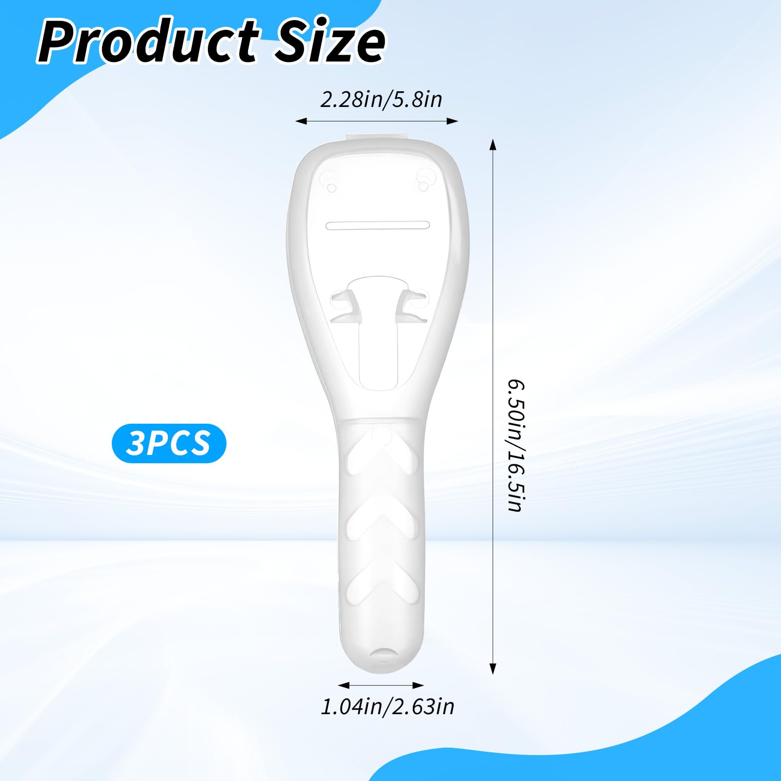Xindojuz 3 PCS Clear Portable Men Manual Razor Travel Case, Protector Plastic Box Cover Container Storage Shaver Holder Protector Case Organizer Men's Electric Shaver Accessories