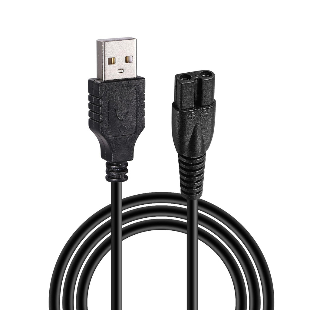 Replacement MANSPOT Trimmer Charger USB Charging Cord Compatible with MANSPOT Groin Hair Trimmer for Men Charger Cable