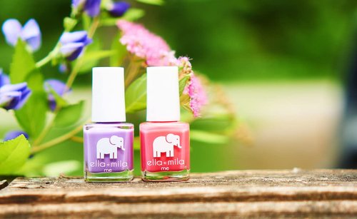 ella+mila Professional Nail Polish Set - Quick Dry Nail Polish - 10 Pack Vibrant Colors - Vegan Non-Toxic Fingernail Lacquer for Kids & Women - Long-Lasting & Chip Resistant (10 Pack x 0.24 fl oz)