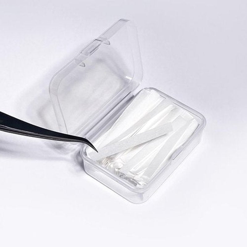 PERMANIA Lash Lift Paper Strips, 1000P Lash Perm Paper Preventing Lashes from Popping Out for Eyelashes Lifting Lash Lift Ribbon (1 Style-White)