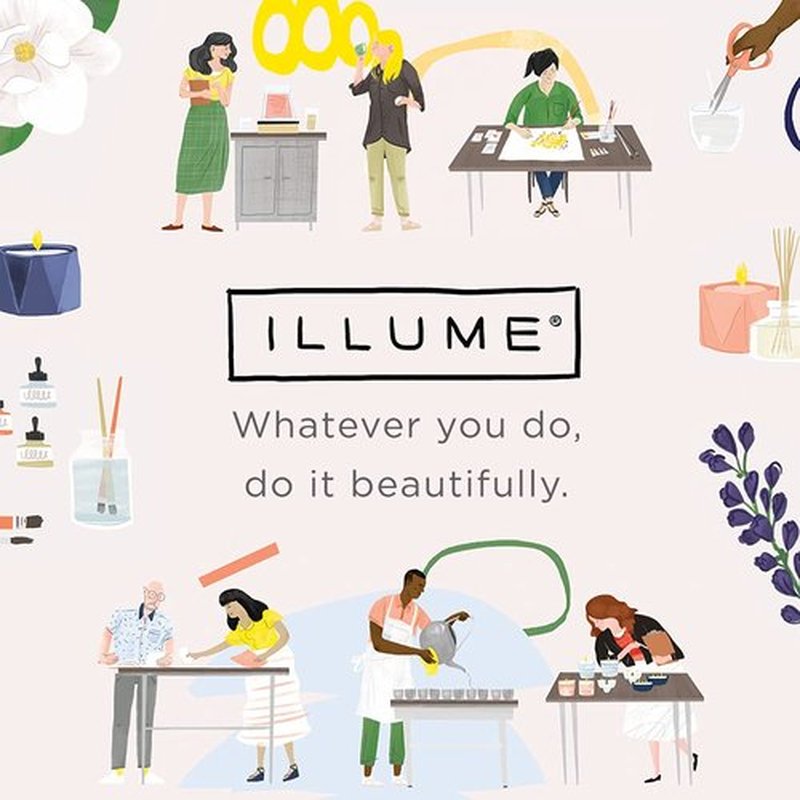 ILLUME Go Be Lovely Collection, Golden Honeysuckle Boxed Hand Cream, 3.5oz.