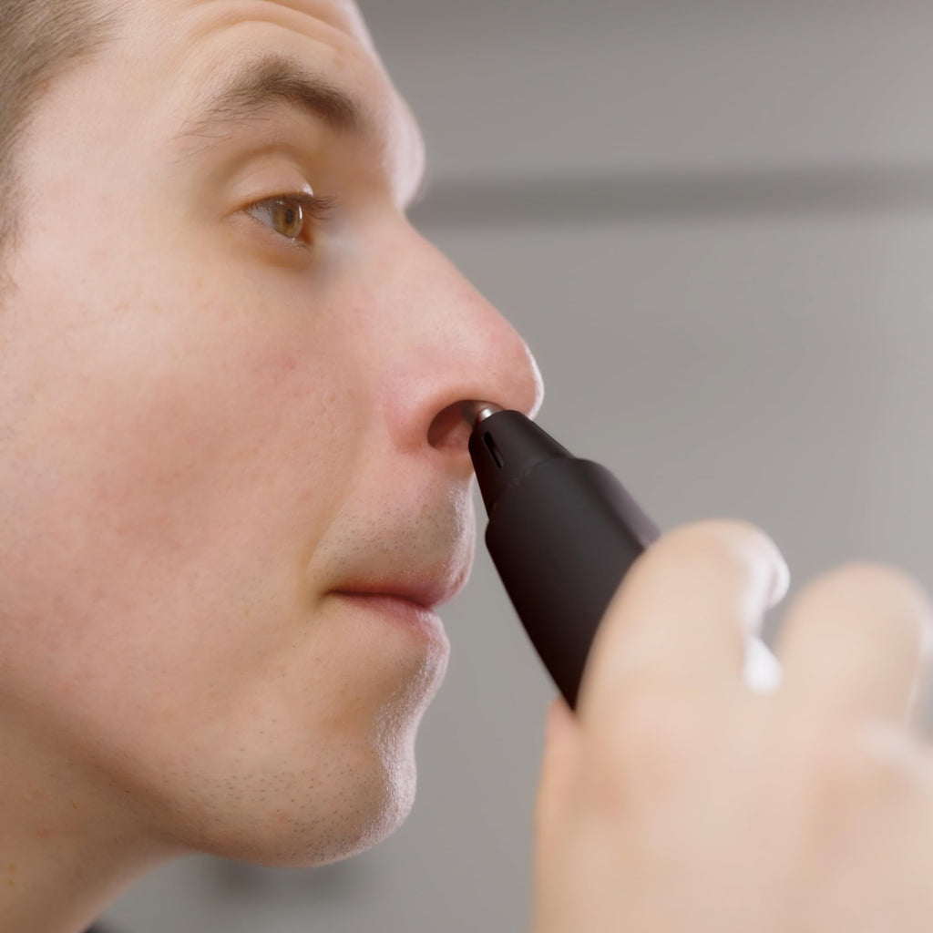 MANGROOMER - INTELLIMAX PRO – New Nose and Ear Trimmer (with a Free Bonus Rotary TIP and Blade)