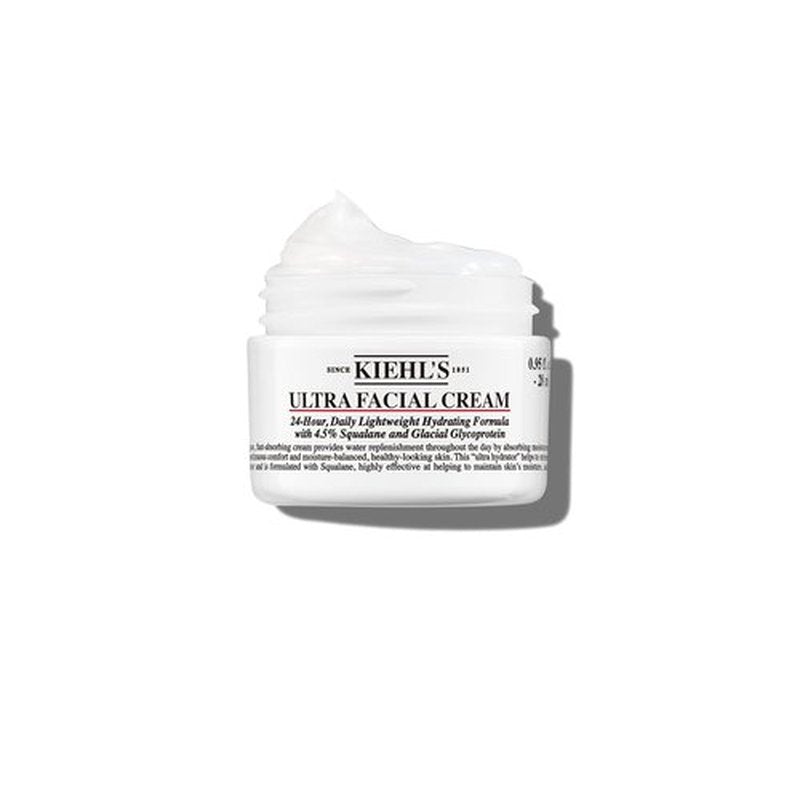 Kiehl's Ultra Facial Cream - 4.5% Squalane for Stronger Moisture Barrier | Long-Lasting Hydration, All Skin Types