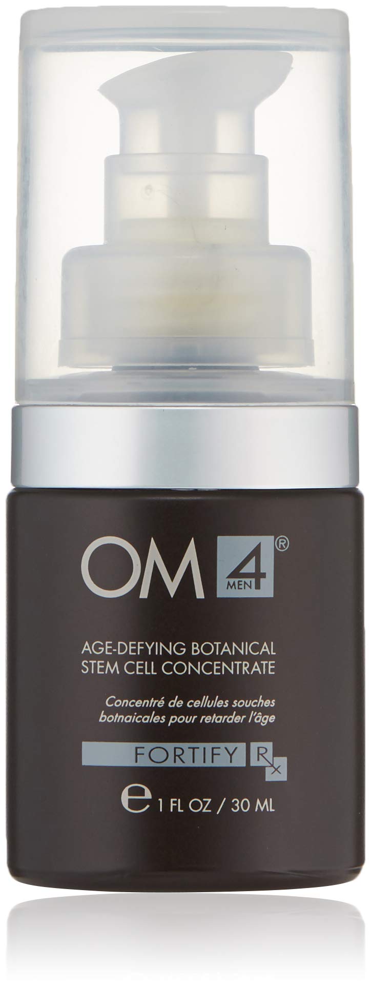 Organic Male OM4 Fortify: Age-Defying Botanical Stem Cell Concentrate- A non-greasy facial oil to deeply nourish and hydrate dry and normal skin types