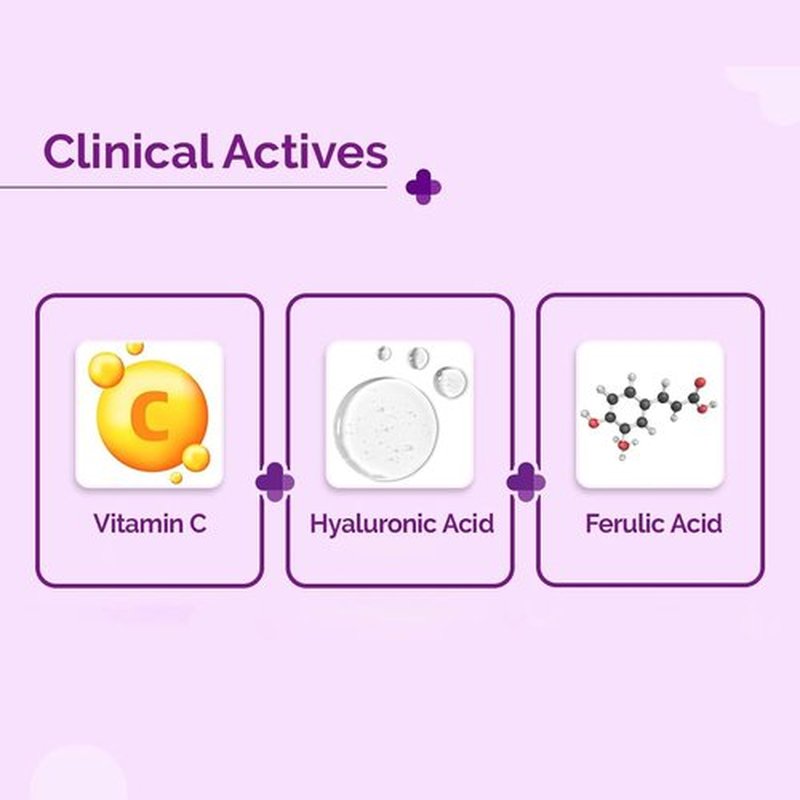 Derma Co 20% Vitamin C Face Serum - Lightweight, Non-Greasy Formula for All Skin Types | 0.68 Fl Oz/20ml