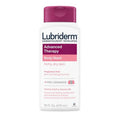 Lubriderm Advanced Therapy Body Wash, Unscented Nourishing Cleanser with Pro-Ceramide, Vitamin E & Pro-Vitamin B5 Gently Cleanses Itchy, Dry Skin, Fragrance Free, Hypoallergenic, 16 fl. oz