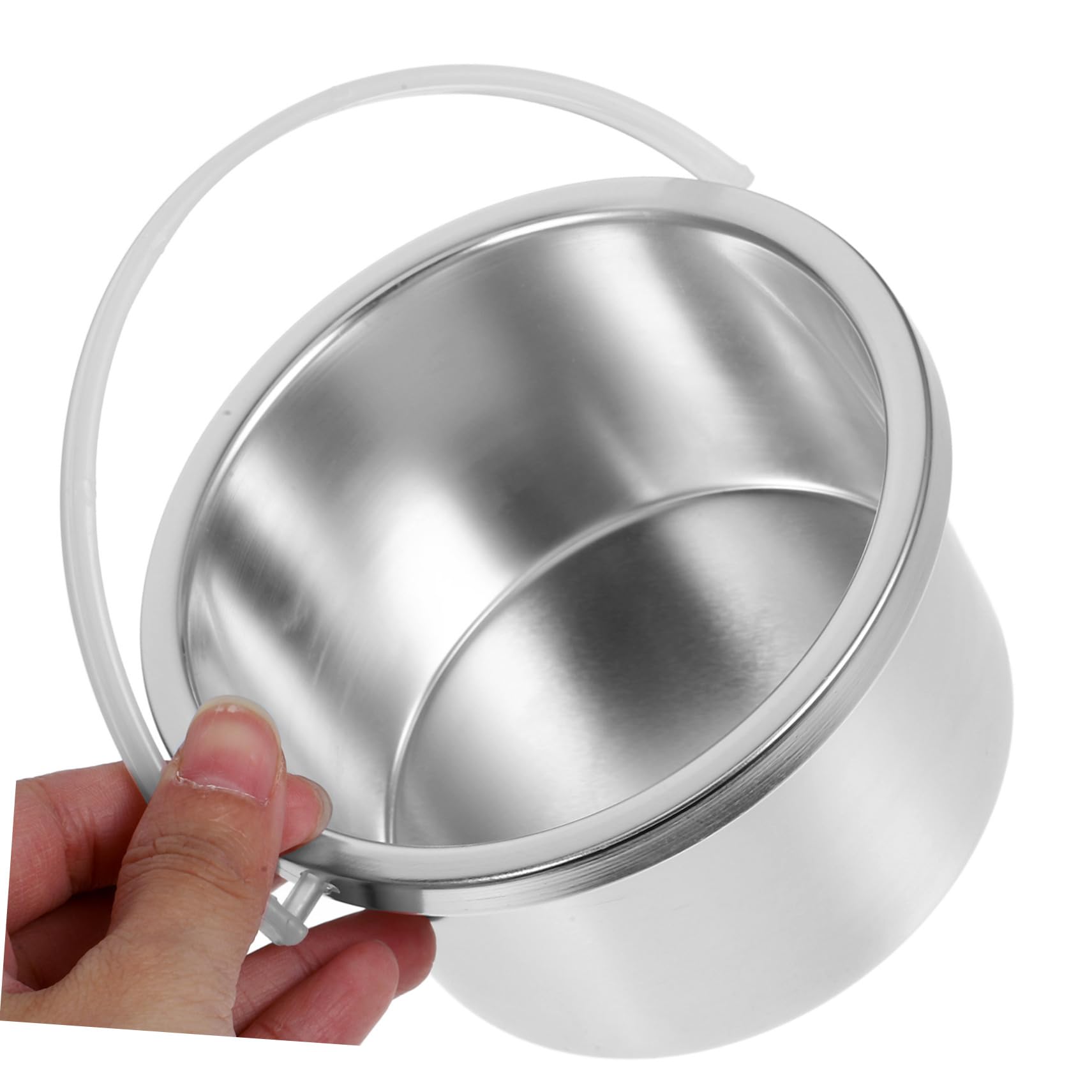 BATHVEVE Wax Melting Pot Replacement Aluminum Inner Pot for Hair Removal Small Size Easy to Wax Machines
