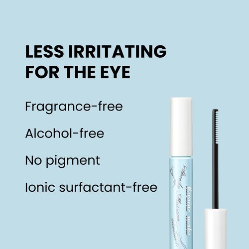 HEROINE MAKE by KISSME Mascara Remover for Waterproof Mascara, Fast-Acting Remover for Waterproof Eye Makeup, Lash-Conditioning & Gentle Non-Irritating Formula for Sensitive Eyelids from Japan 2 EA