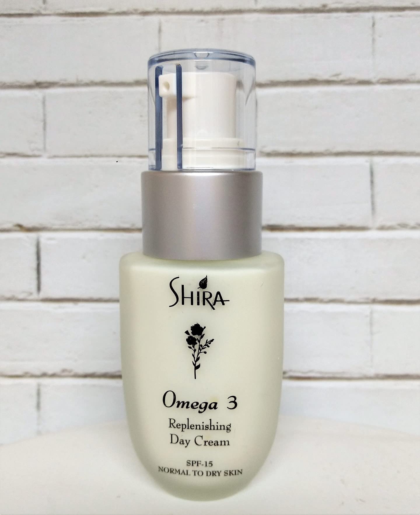 Shira Omega 3 Replenishing Day Cream 2oz – Anti-Aging Face Moisturizer for Normal to Dry Skin – Hydrating Day Cream Helps Reduce Fine Lines, Wrinkles, and Prevent Sun Damage – Nourishing Skincare