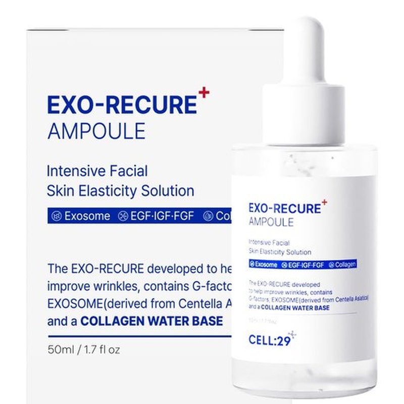 Exo-Recure Ampoule | 10,000 PPM Collagen Water for Deep Hydration & Anti-Aging | 50ml