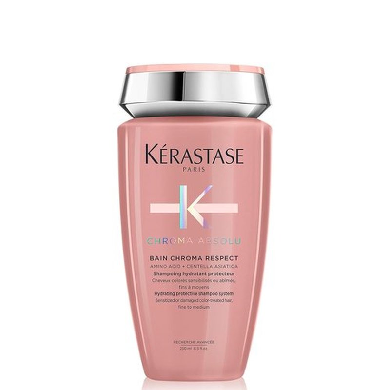 Kerastase Chroma Absolute Shampoo - Hydrating Formula for Color-Treated Hair | Protects & Nourishes Fine to Medium Hair with Glycerin & Hyaluronic Acid