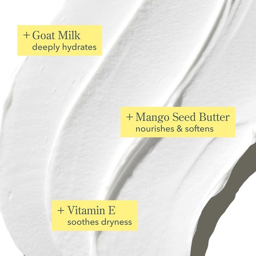 Beekman 1802 Whipped Body Cream - Hydrating Goat Milk Lotion with Shea Butter & Vitamin E | Coconut Cream 8 oz