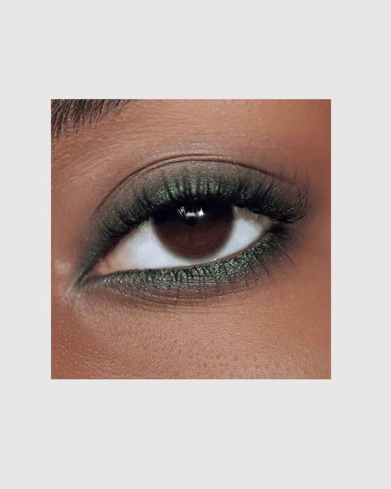 Victoria Beckham Satin Kajal Eyeliner - Longwear Waterproof in Olive with Face Sheet Masque
