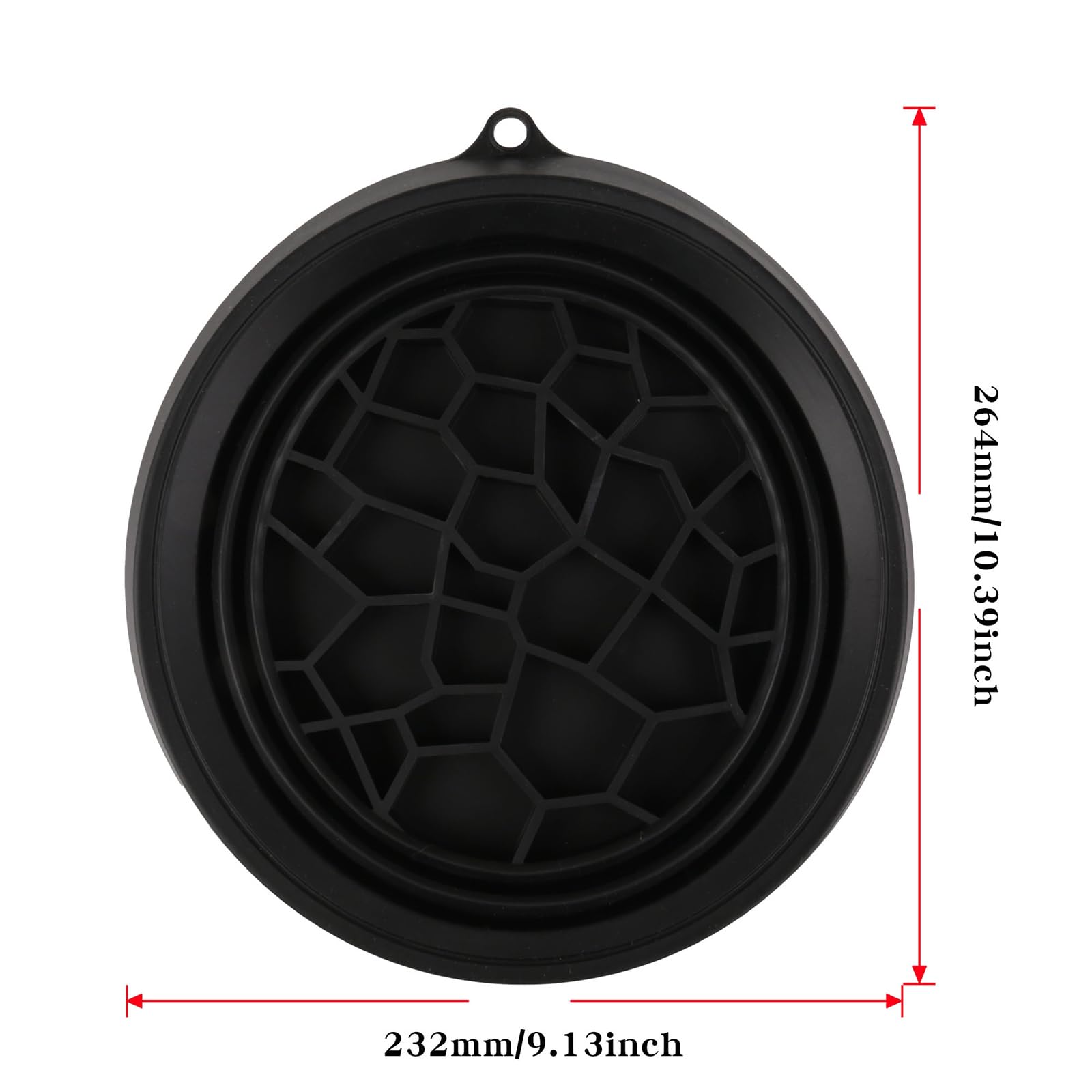 Zjyufy 2pcs Face Bowl for Ice with Built-in Ice Tray, Facial Cold Plunge Face Ice Bath Bowls, Collapsible Portable Reusable Silicone Cold Plunge Basin for Skin Tightening, Acne Relief , Black