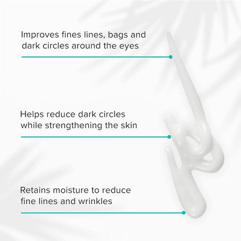 ClarityRx Smoothing Eye Cream - Natural Anti-Aging Formula for Dark Circles | 0.5oz Hyaluronic Acid