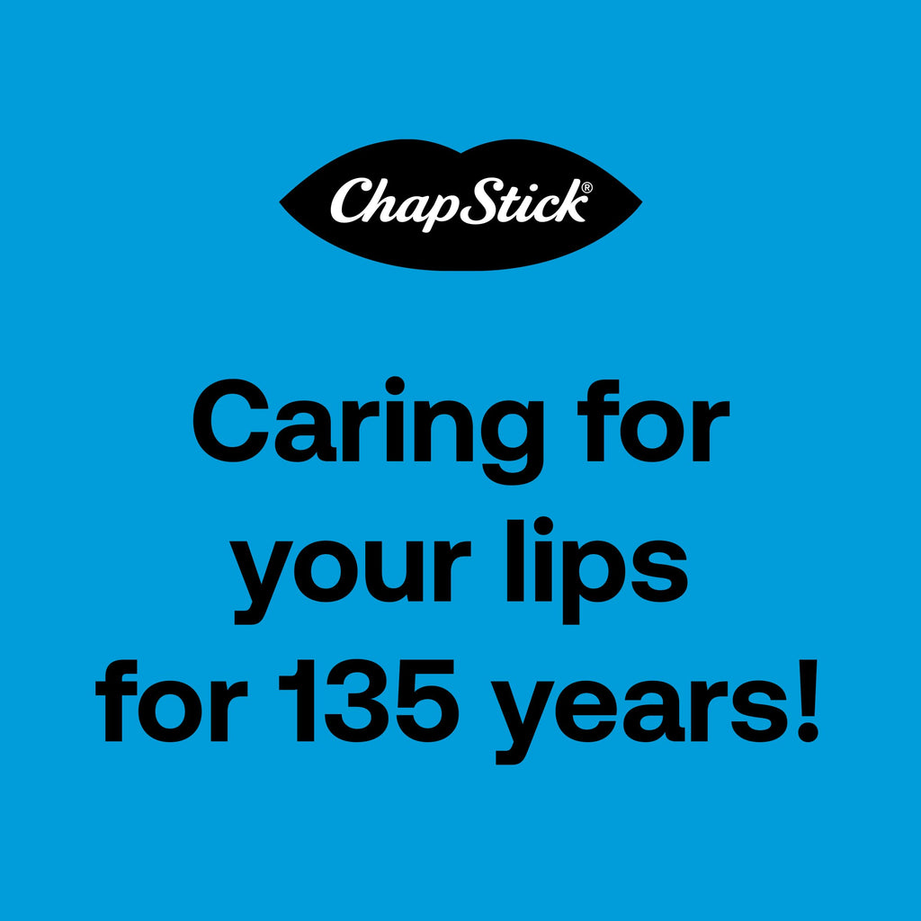 ChapStick Bulk Medicated Lip Balm 12-Pack – External Analgesic, Skin Protectant for Dry Lips & Cold Sore Pain Relief, 0.15 Oz Ea