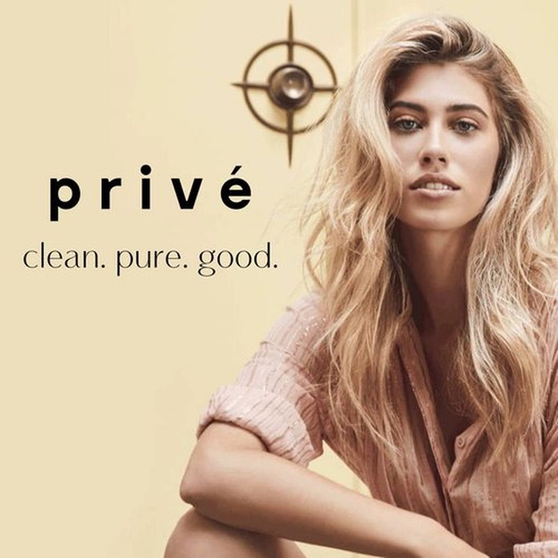 Prive Blonde Rush Conditioner - Blue-Violet Toning Formula for Natural & Bleached Blondes | Strengthens Damaged Hair