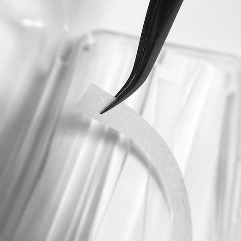 PERMANIA Lash Lift Paper Strips - 1000P Lash Perm Paper for Secure Eyelash Lifting | White