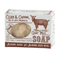 San Francisco Soap Company Clean & Caprine Goat Milk Soap Bar | Almond | Dye-Free Soap Bar | Enriched with Nourishing Goat Milk | Unisex Fragrance | 5 oz