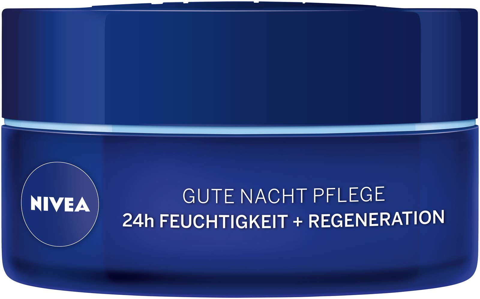 NIVEA Nourishing Night Face Cream Bundle of 2 – 24H Moisture Care with Vitamin E and Pro-Vitamin B5, Rich Overnight Hydration Formula, 2 x 50 ml